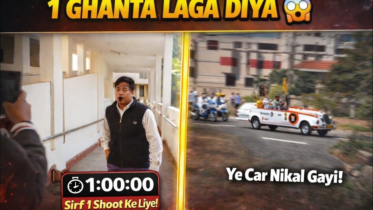 1 Ghanta Laga Diya 😱 Sirf 1 Shoot Ke Liye! | Ye Car Nikal Gayi! 🚗💨