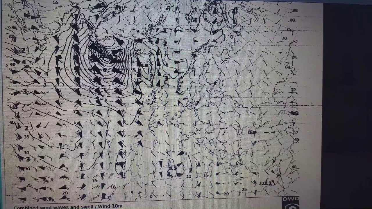 Wetterfax des Deutschen Wetterdienst empfangen und auswerten