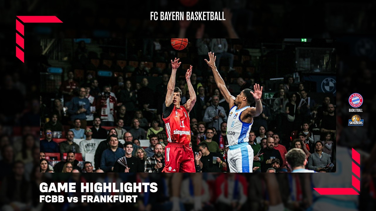 FC Bayern München Highlights | FCBB - Frankfurt 85:76 | BBL 25/26