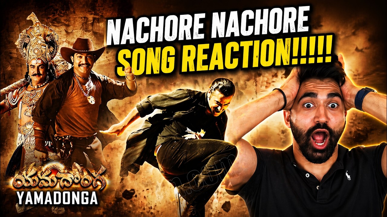 Nachore Nachore Song Reaction. NTR better than Hrithik Roshan???? First time watching
