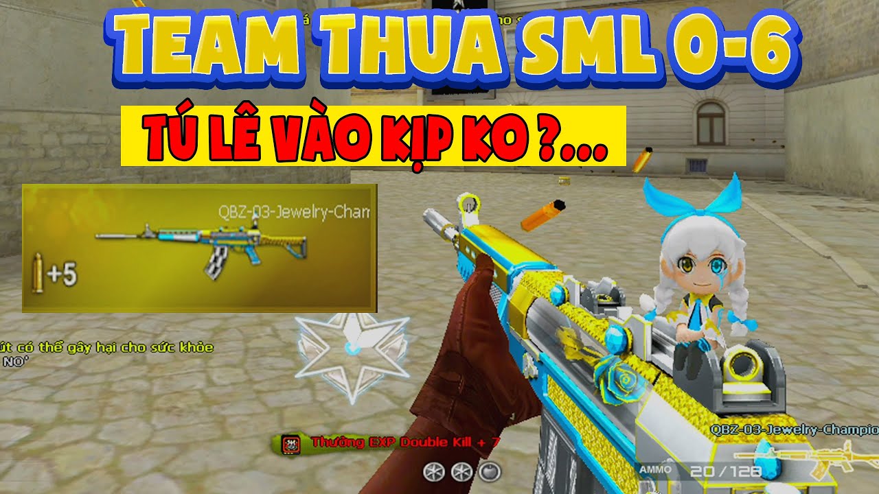 ► Bình luận Đột Kích - Gặp team thua SML 0-6 - Đua Top lấy ACE siêu căng