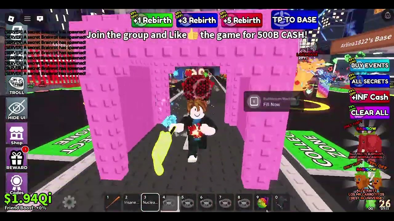 i stole a strawberry elephant 5,000,056,036