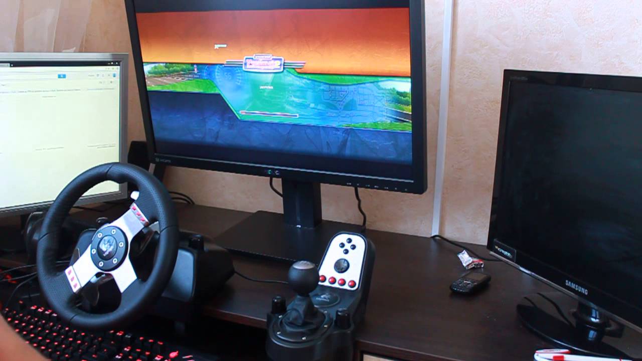 3D Инструктор 2, Учебный автосимулятор 2 - езда на руле Logitech G27