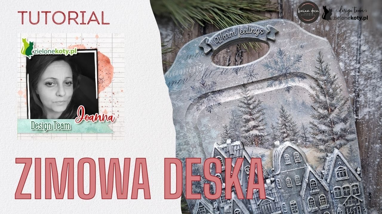 Zimowa deska | Joanna - Kraina decu