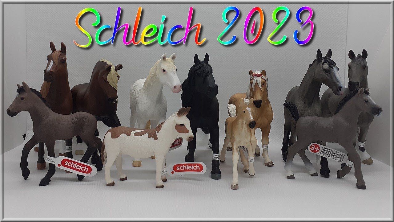 Chevaux Schleich 2023