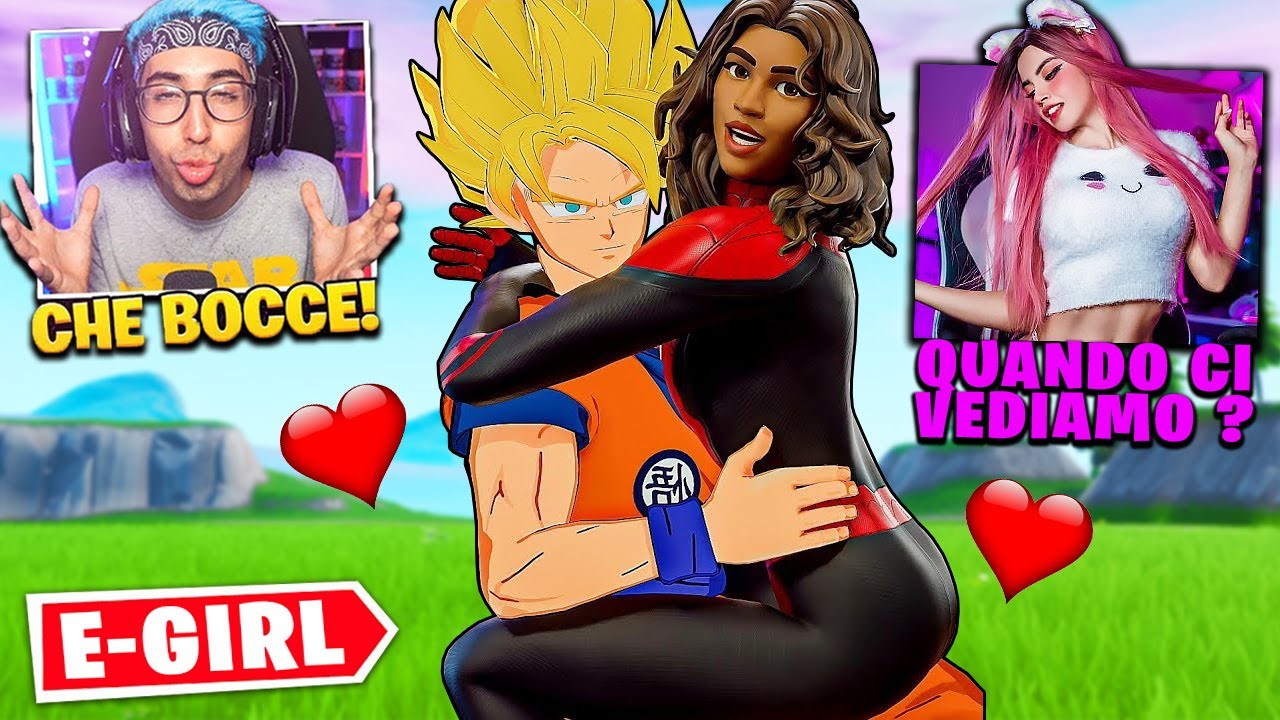 INCONTRO una RAGAZZA E-GIRL che mifa IMPAZZIRE su FORTNITE ! (IO MI DISSOCIO)