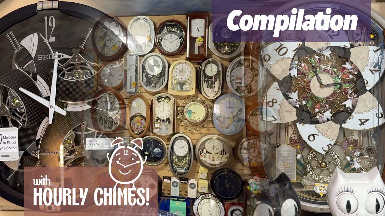 The ULTIMATE Musical Clock Compilation: My Clock Collection Chiming in 2026! | Volume 18 (からくり時計の編纂)