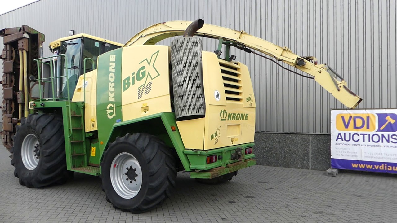 Krone Big X 600, VDI auctions