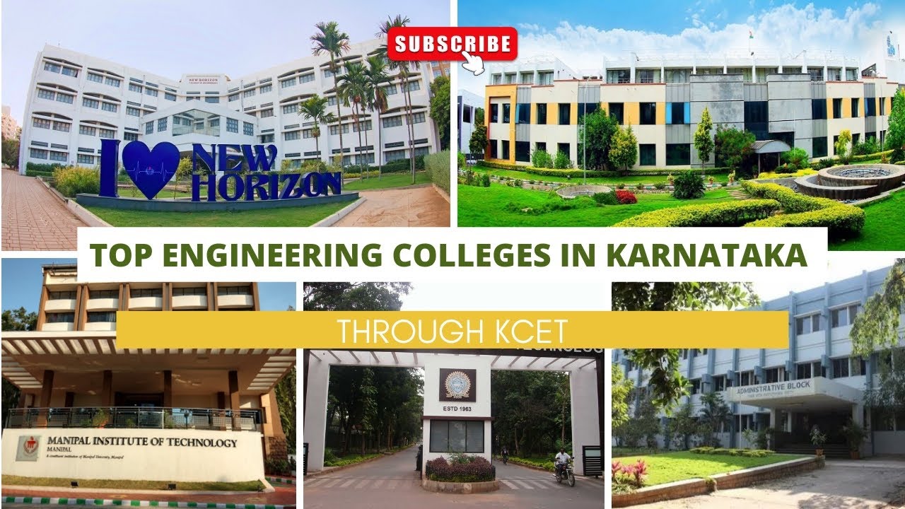 Top Engineering Colleges In Karnataka | Through KCET | Top Placement Colleges | #kcet2023 #top10