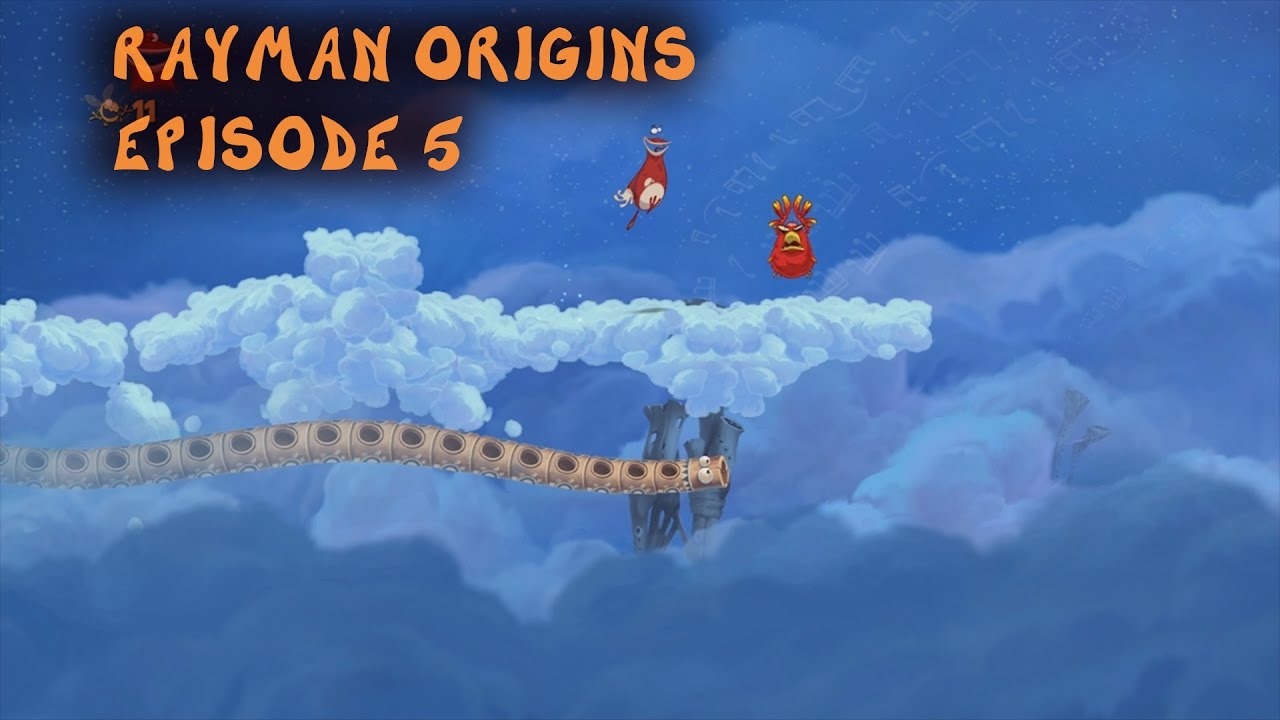 Rayman Origins Ep5 - The one with wind and snakes