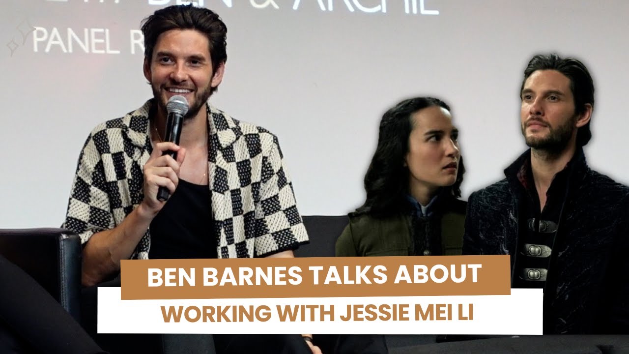 Ben Barnes talks about working again with Jessie Mei Li, Black Mirror & his music