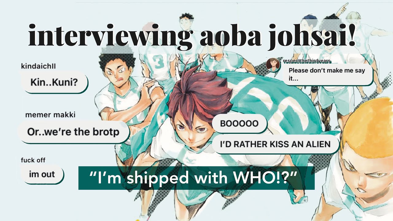 “I’m shipped with WHO!?” but Aoba Johsai! interview [The Bubble Show] + intro comp submissions!