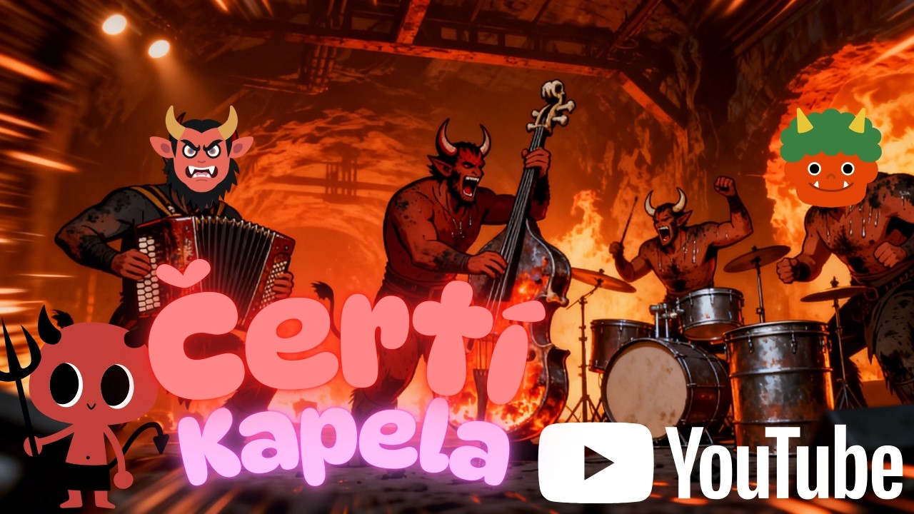 Čertí kapela 👹🎶 Veselá písnička