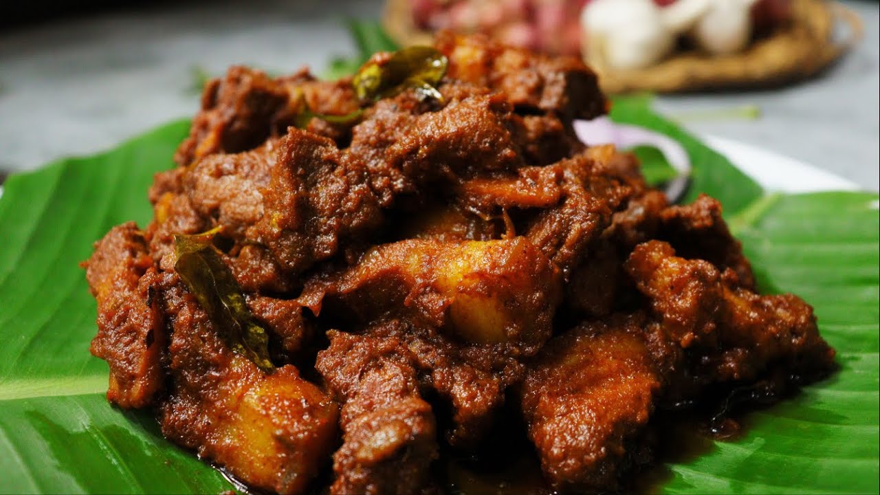 Kerala Pork Fry (Angamaly Style) | How to make tasty Pork Fry | അങ്കമാലി സ്പെഷ്യൽ pork fry