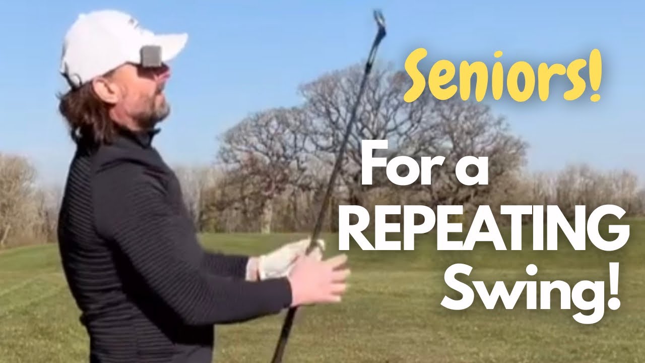Over 50 and want a repeating swing? How to build ALL swings around the pitch #golf #golfswing 