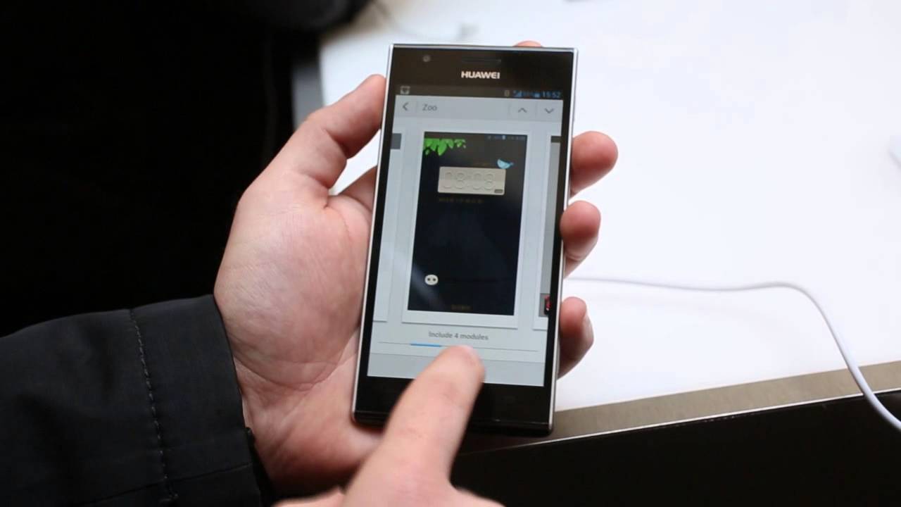 Huawei Ascend P2 hands-on video