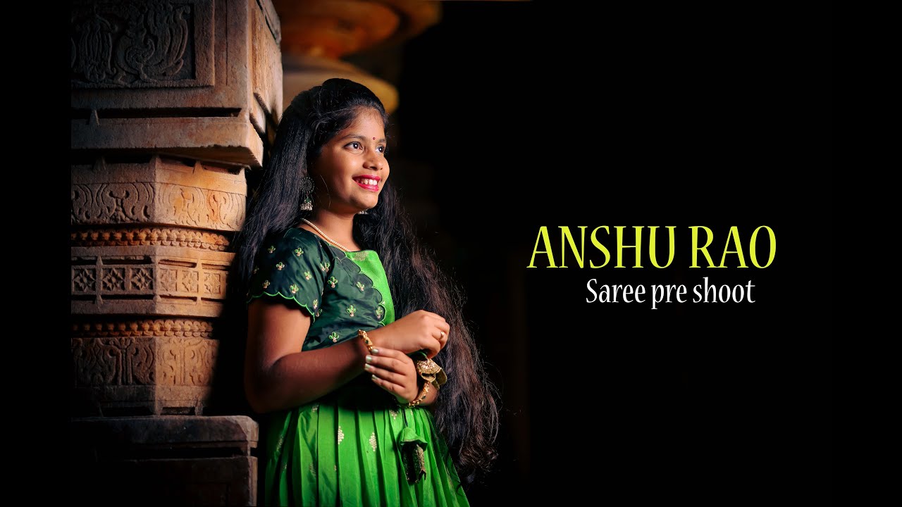 ANSHU SAREE PRE SHOOT pilla palleru kaya supulu song @burraphotography3857 #cinematography #trading