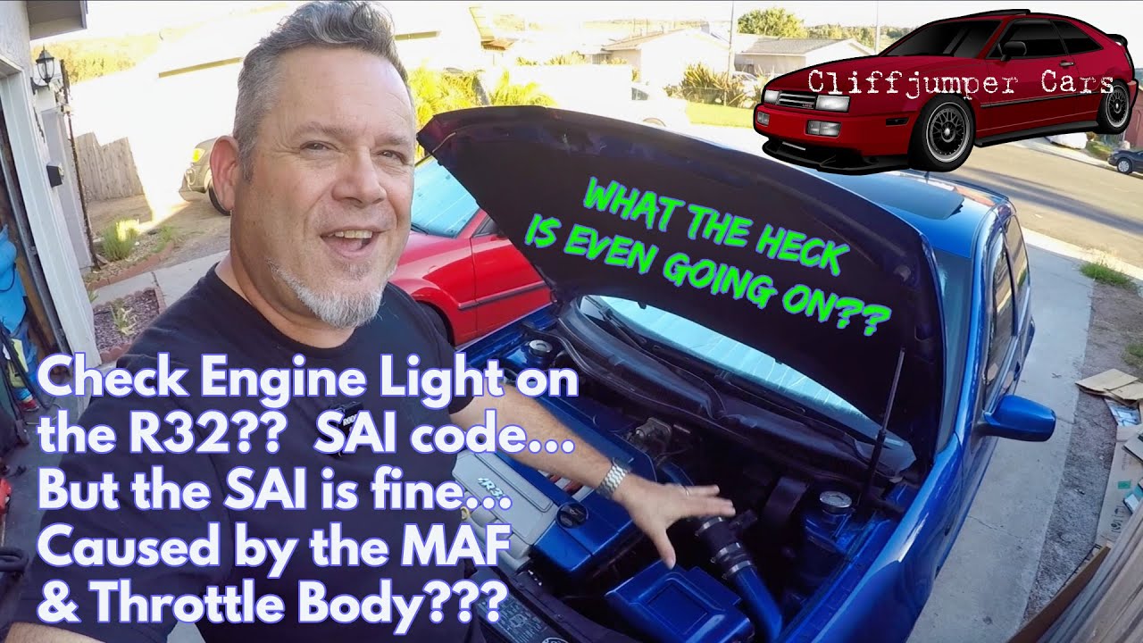 Fixing Mk4 R32 Mass Air Flow Sensor & Throttle Body Issues
