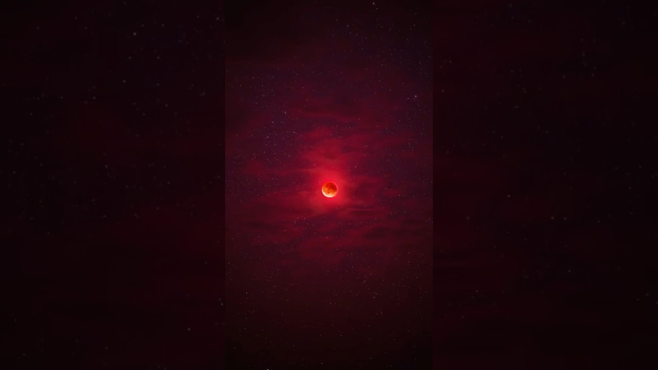 Blood Moon 🩸 🌕 #shorts