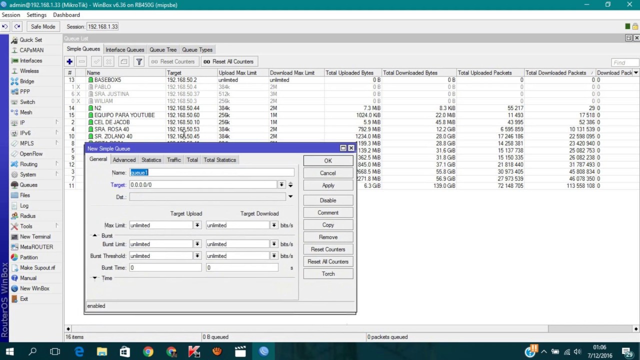 Como Hacer Amarre De Mac Con IP Con Servidor Mikrotik