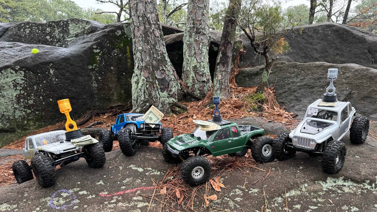 Crawlmaster Shootout round 2 RC rock crawler competition (Qualifying Round)