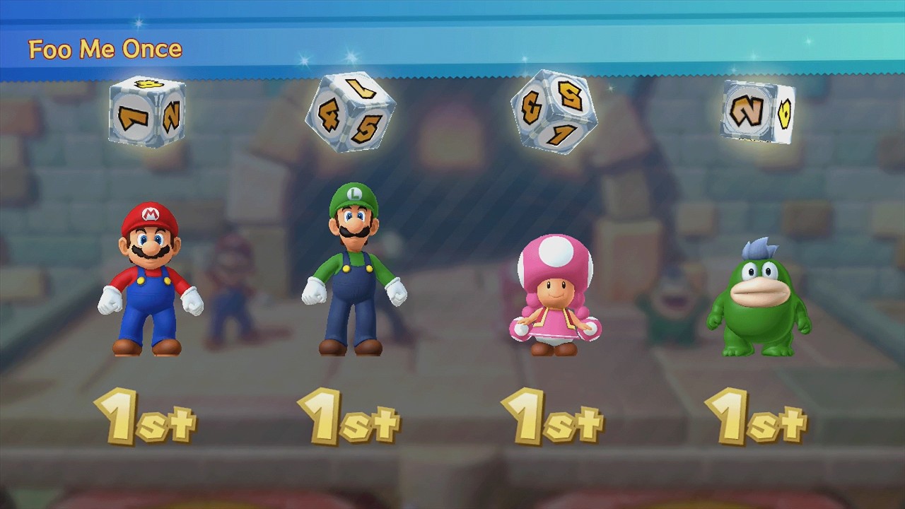 Mario Party 10 - Mario vs Luigi vs Toadette vs Spike - Airship Central