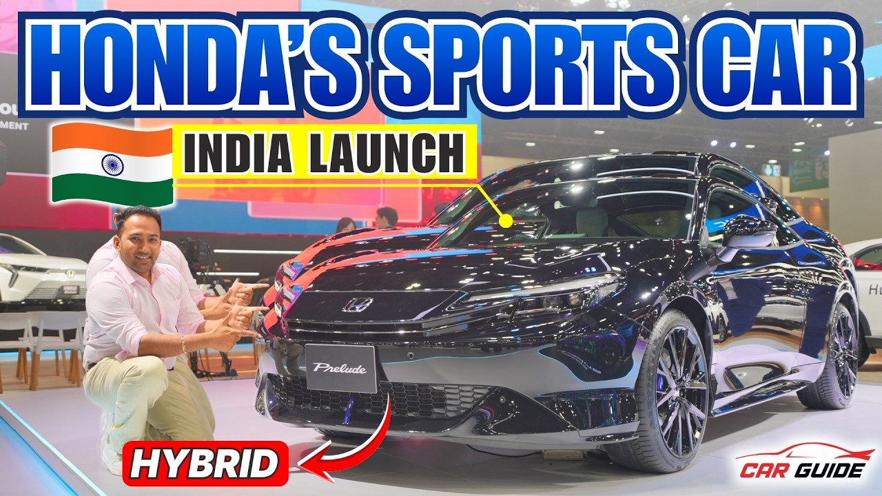 Honda Prelude Launch in India 2026 🔥 HYBRID Sports Car 🔥 ADAS + 4 Seater Car 🤯