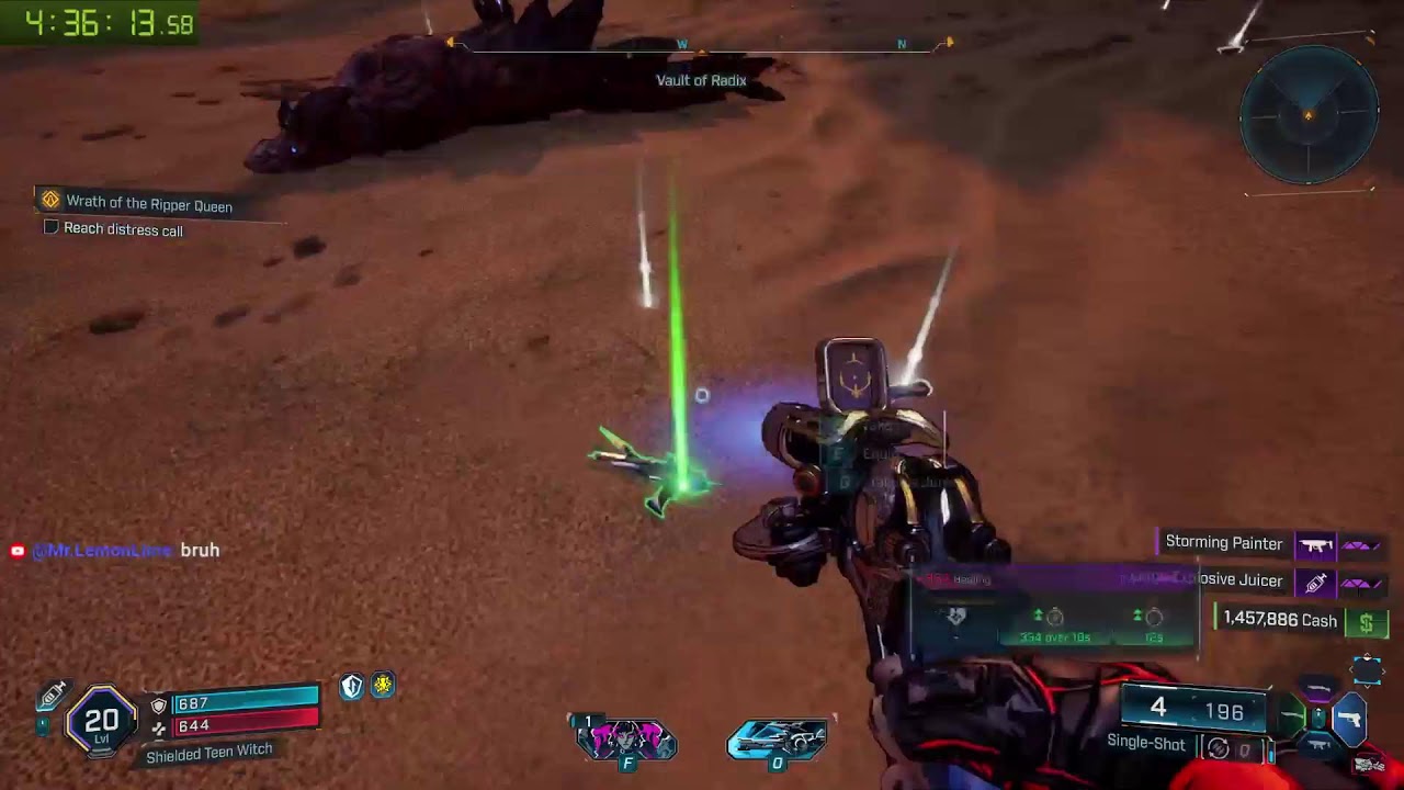 1 life Vex. lvl 1 to BloomReaper