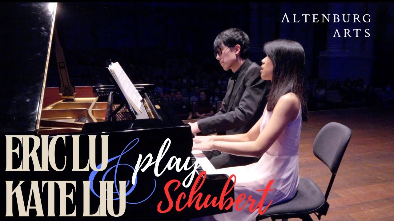 Eric Lu & Kate Liu play Schubert's Allegro in A minor "Lebensstürme", D. 947 (Singapore, Oct 2024)
