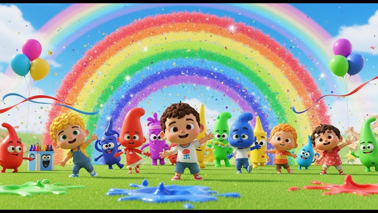Colors Jumped from My Crayon Box | Fun Learning Song for Kids | Nursery Rhymes & Sing Along