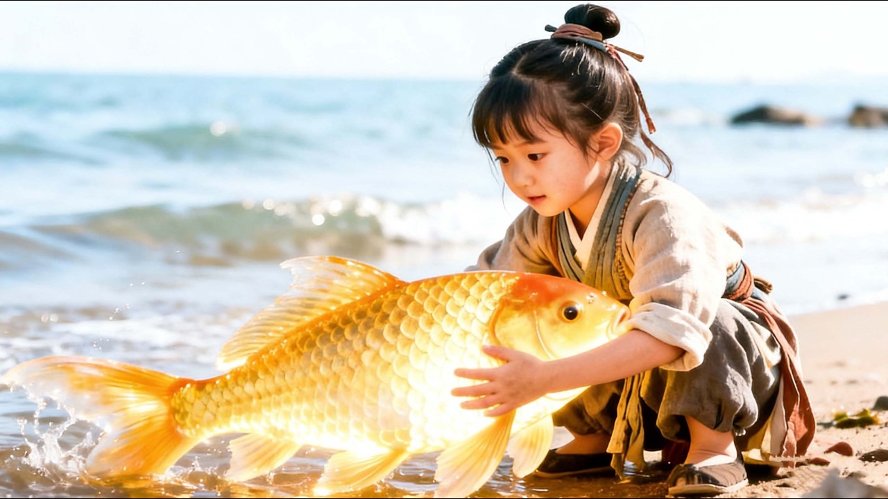 少女が屠殺人から一匹の金魚を救った—まさかそれが龍宮の王子だったとは夢にも思わない
