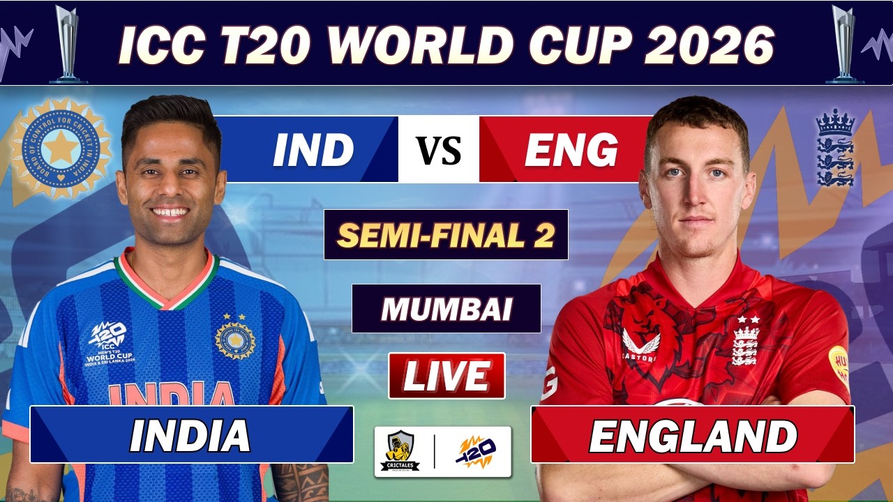 INDIA vs ENGLAND SEMI FINAL MATCH LIVE COMMENTARY | IND vs ENG ICC T20 WORLD CUP CRICKET MATCH LIVE