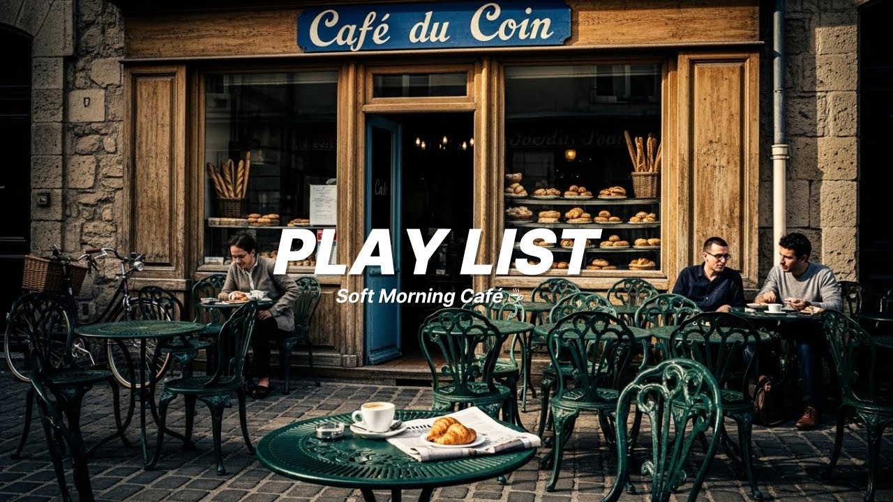Soft Morning Café ☕🌿 Acoustic Coffeehouse Pop for Gentle & Cozy Moments | 감성 카페 플레이리스트