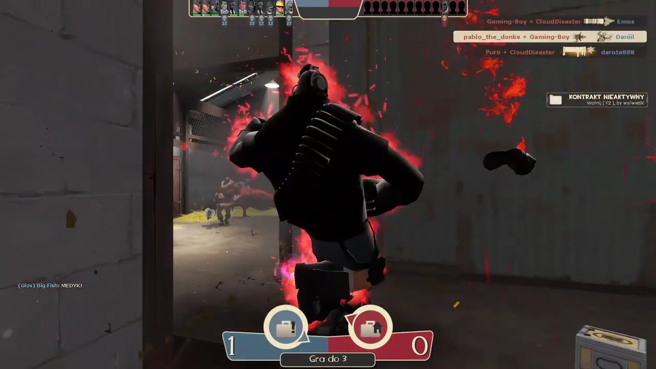 Team Fortress 2 my gameplay with pyro and demo