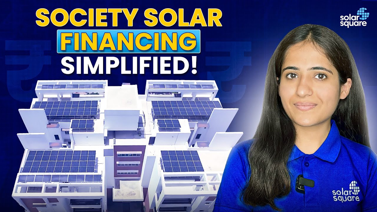 Solar Financing Options for Housing Societies - CAPEX vs ZIP vs OPEX Models EXPLAINED! | SolarSquare