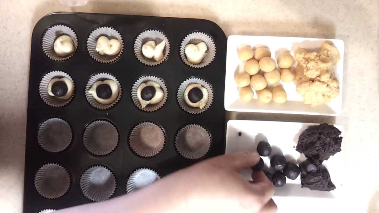 كاب كيك الفانيلا بحشوات مختلفة