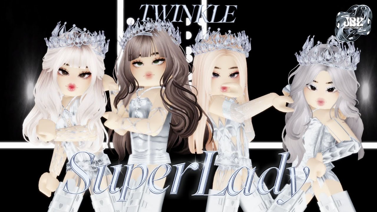 TWINKLE (트윙클) 'Super Lady' MV 4K (KUV-ROBLOX KPOP)