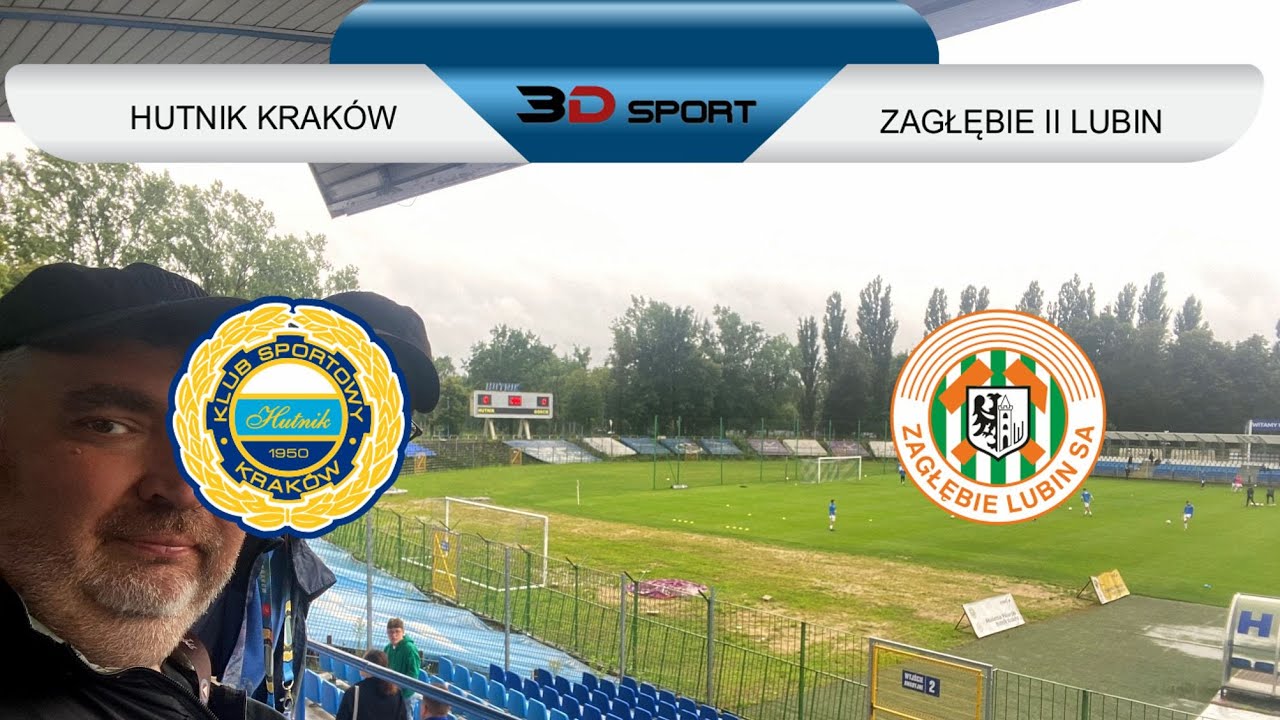 2L: Hutnik Kraków - Zagłębie II Lubin [skrót]. 2023-08-06