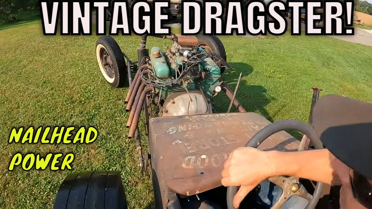 Its Alive!  Getting an old Buick Nailhead Powered Vintage Dragster Running Again