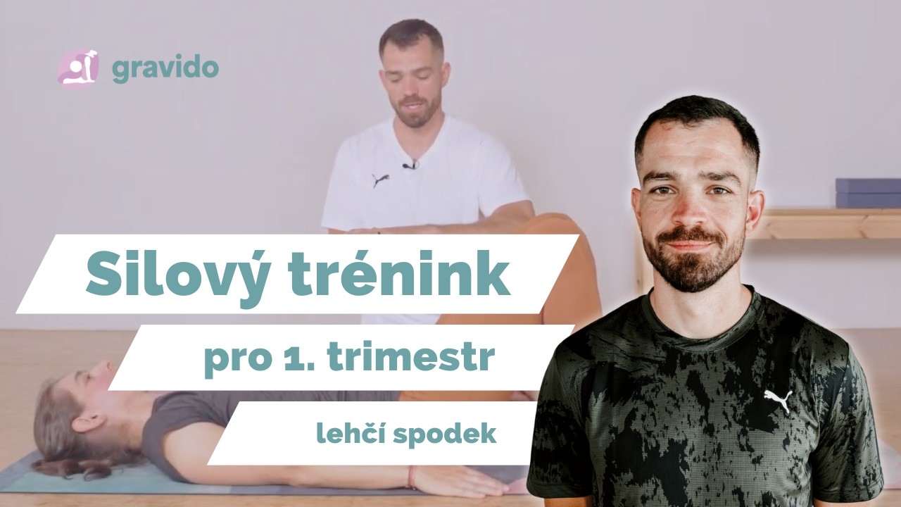 Lekce gravido: Silový trénink pro 1. trimestr těhotenství