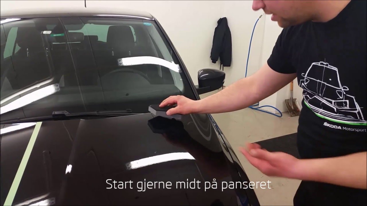 Hvordan bruke AutoGlym Super Resin Polish