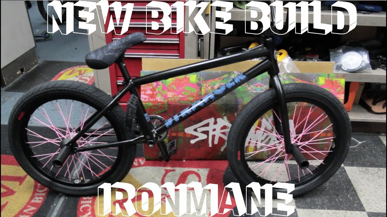BUILDING UP MY CUSTOM IRONMANE SIGNATURE BMX BIKE