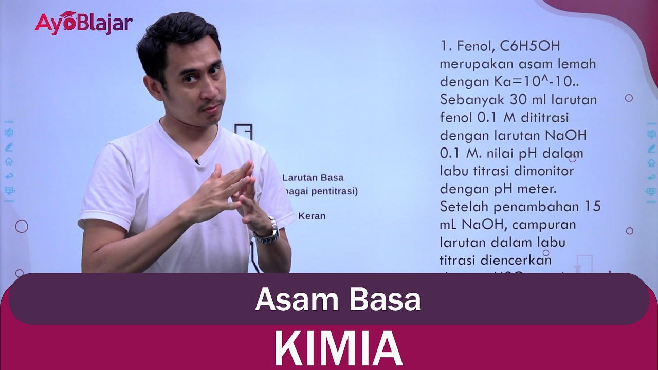 Kimia Kelas 11 - Asam basa