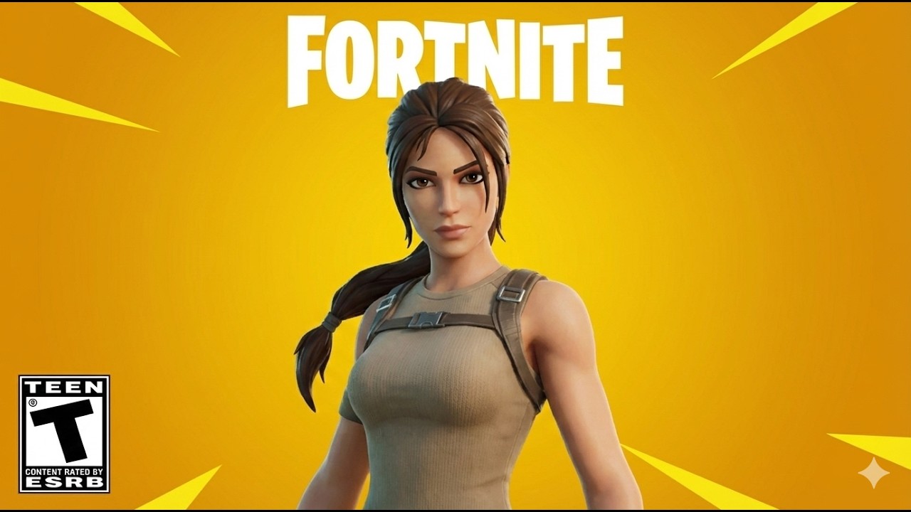 Capítulo 7 Fortnite:  Vitoria Tomb Raider