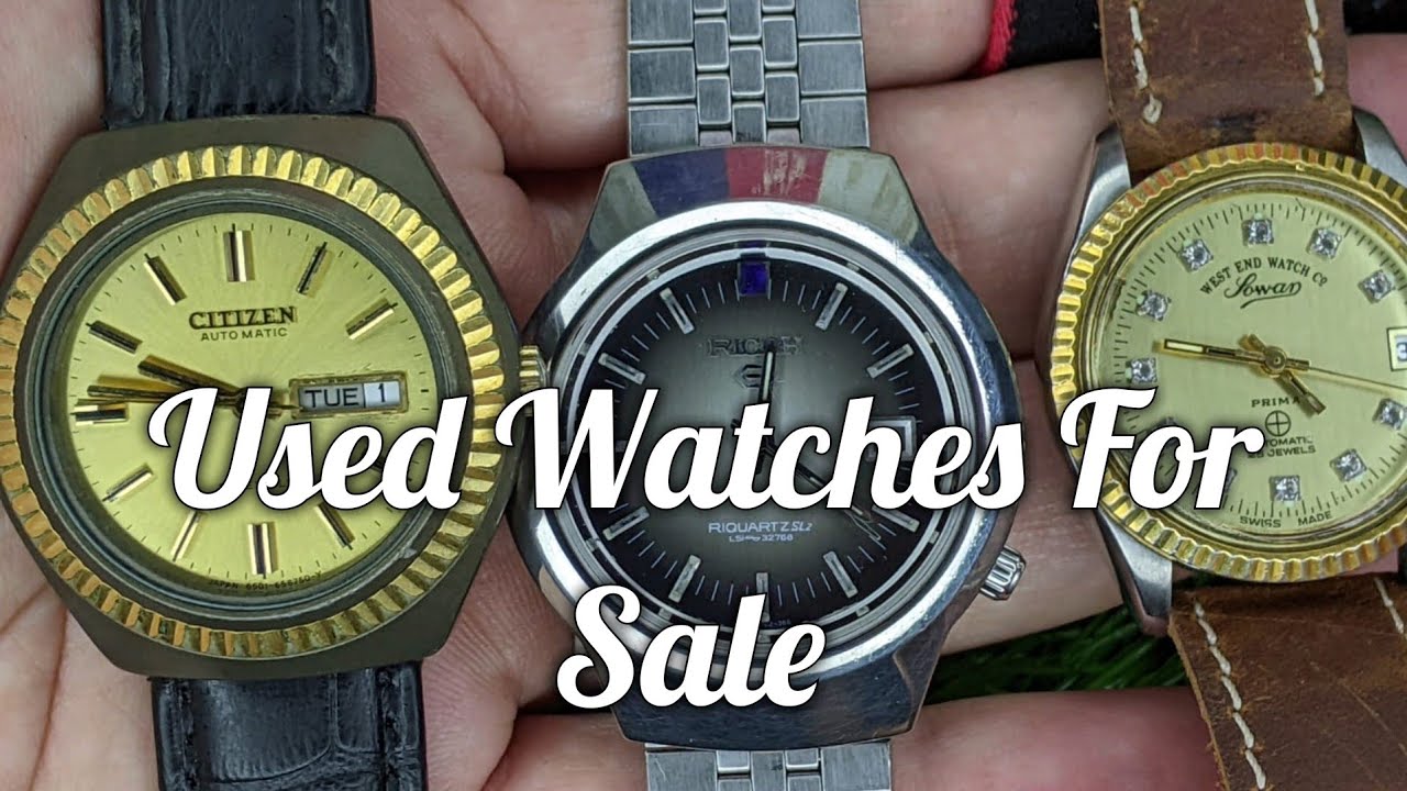 Used Original Watches For Sale | ceelifemedia | seiko5 #viral #trending #watch #fyp #fypシ #foryou