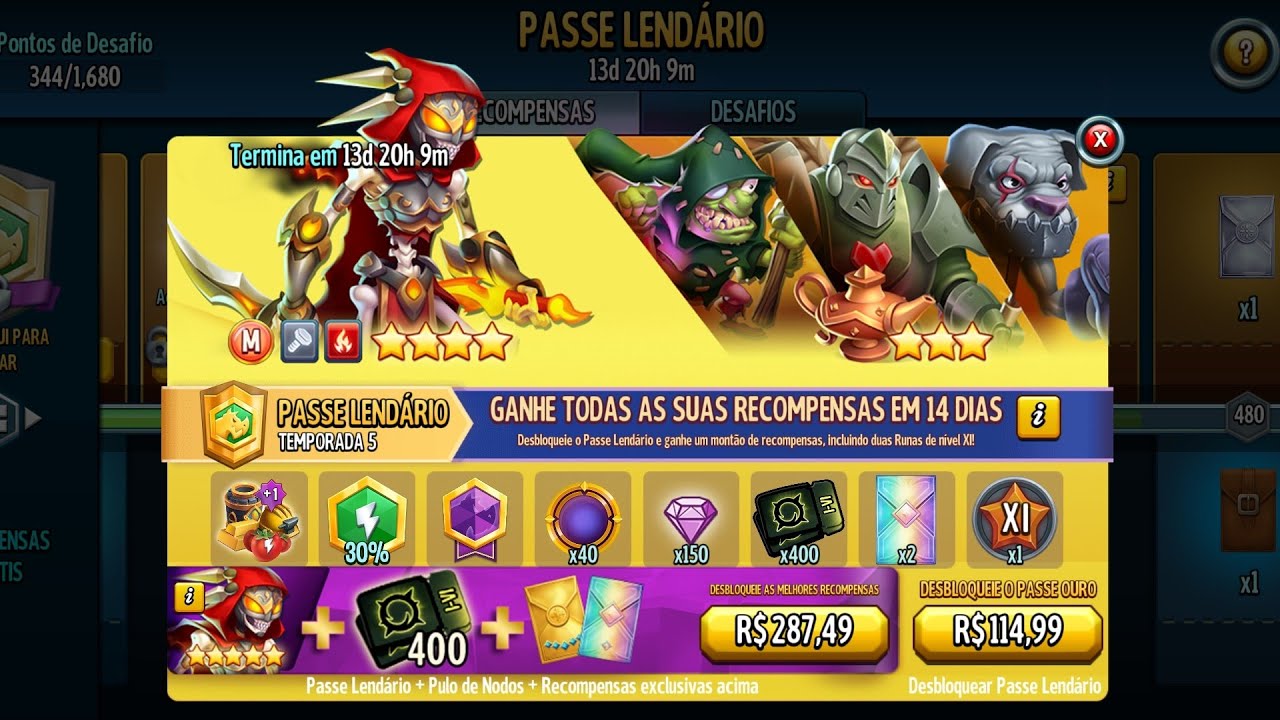 PASSE DOURADO FURNYSSA - VALE A PENA?? - MONSTER LEGENDS 