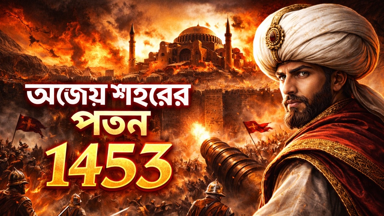 কনস্টান্টিনোপলের বিজয় ১৪৫৩ | মুহাম্মদ আল-ফাতিহ ও এক অজেয় শহরের পতন