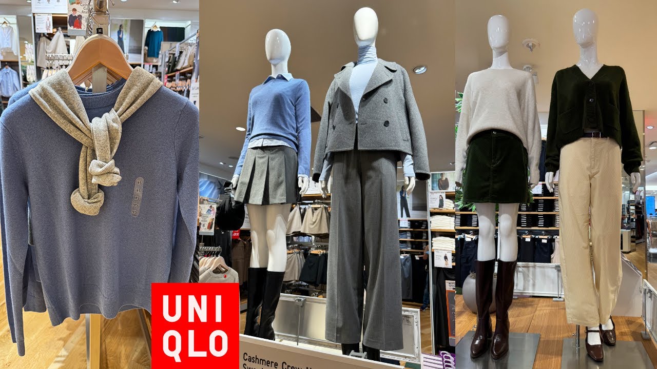 💐 UNIQLO NEW WOMEN’S FALL-WINTER 2025-2026 COLLECTION ❤️ CHIC & COMFY CASUAL ARRIVALS