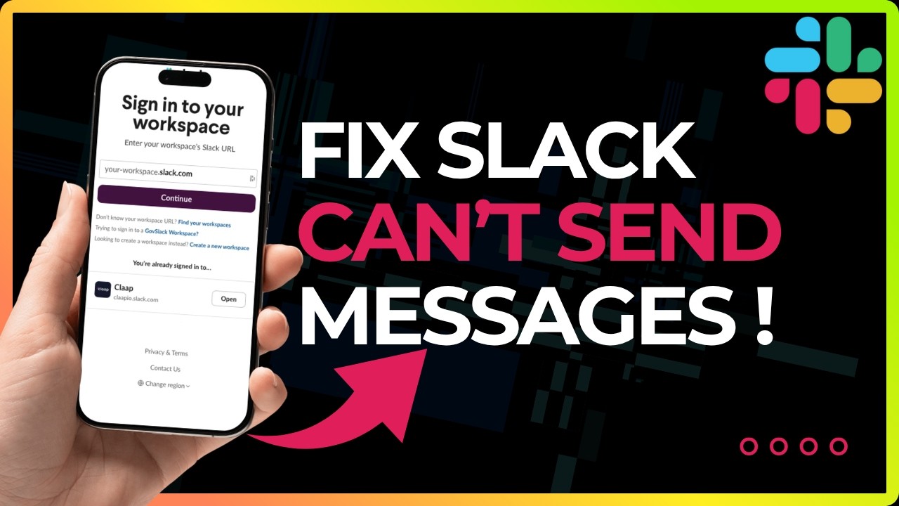 How to Fix Slack Cannot Send Message Error (2026)