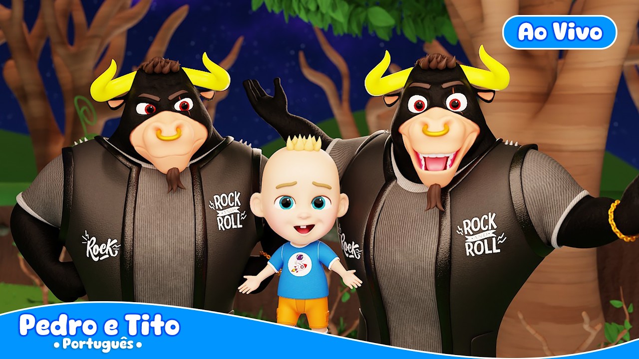 Ao Vivo | Boi da Cara Preta e Cuca com Pedro e Tito - Pedro e Tito | Músicas Infantis | Português